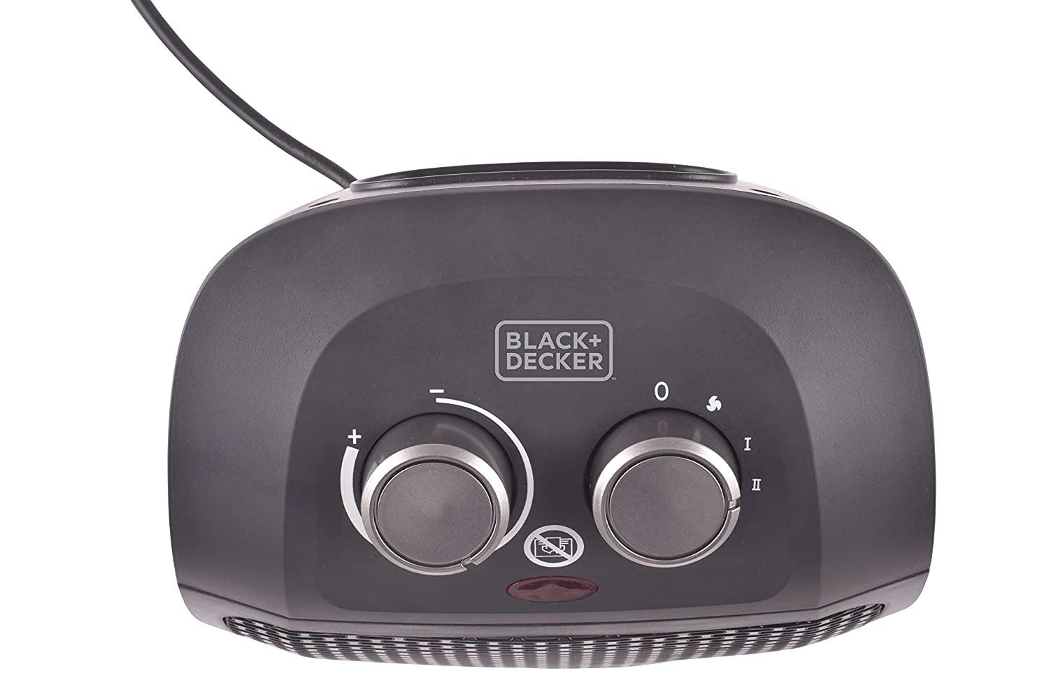 Black+Decker 2000 Watt Ceramic Room Heater BXSH2001IN - Mahajan Electronics Online