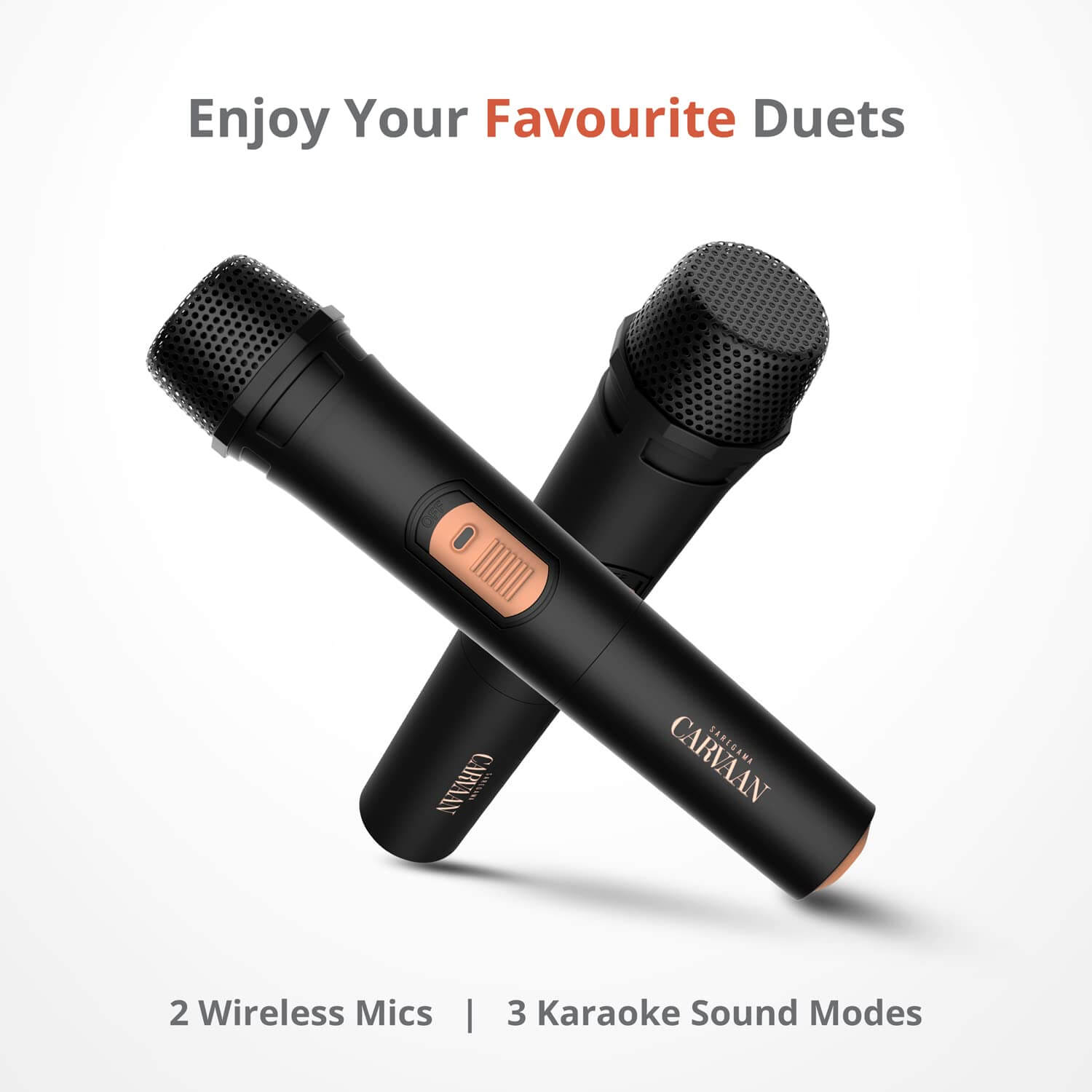 Saregama Carvaan Musicbar Karaoke CBWK121, 120W 2.1 Channel Soundbar, Karaoke Function to Sing Any Song FM/Bt, Wired Subwoofer - Mahajan Electronics Online