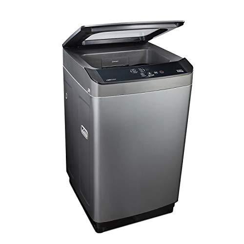 VOLTAS BEKO 7 kg Fully Automatic Top Loading Washing Machine WTL70UPGC(Grey) - Mahajan Electronics Online