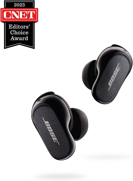 Bose QuietComfort Earbuds II, Wireless, Bluetooth , Noise Cancelling, Triple Black 870730-0010 - Mahajan Electronics Online