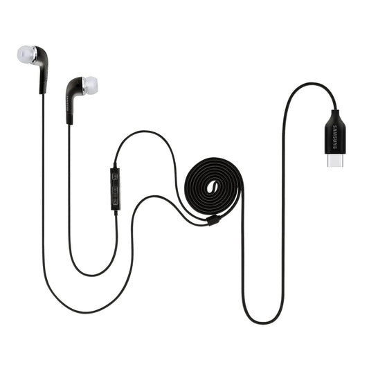 Samsung Original IC050 Type-C Wired in Ear Earphone with mic (Black) - Mahajan Electronics Online