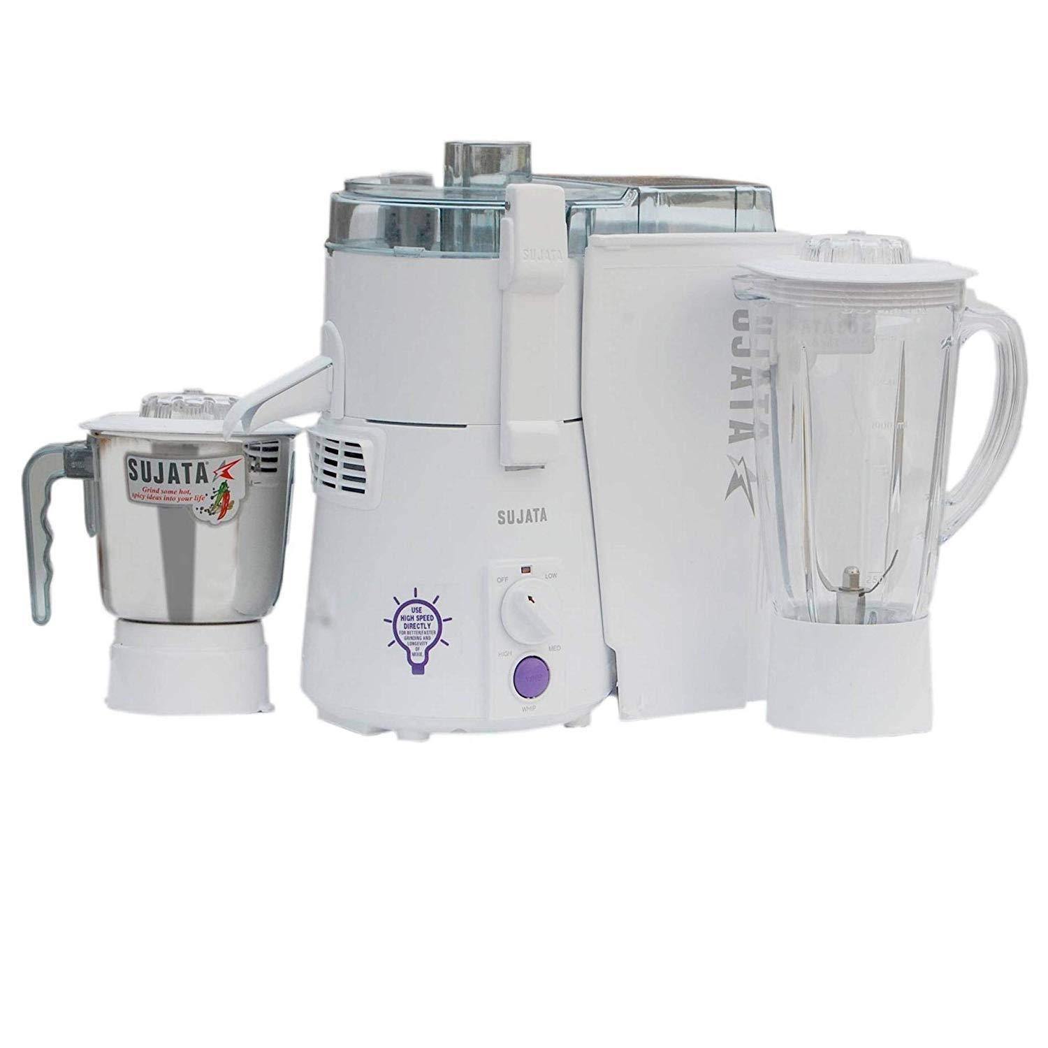 Sujata Powermatic Plus 900 Watts Juicer Mixer Grinder - Mahajan Electronics Online