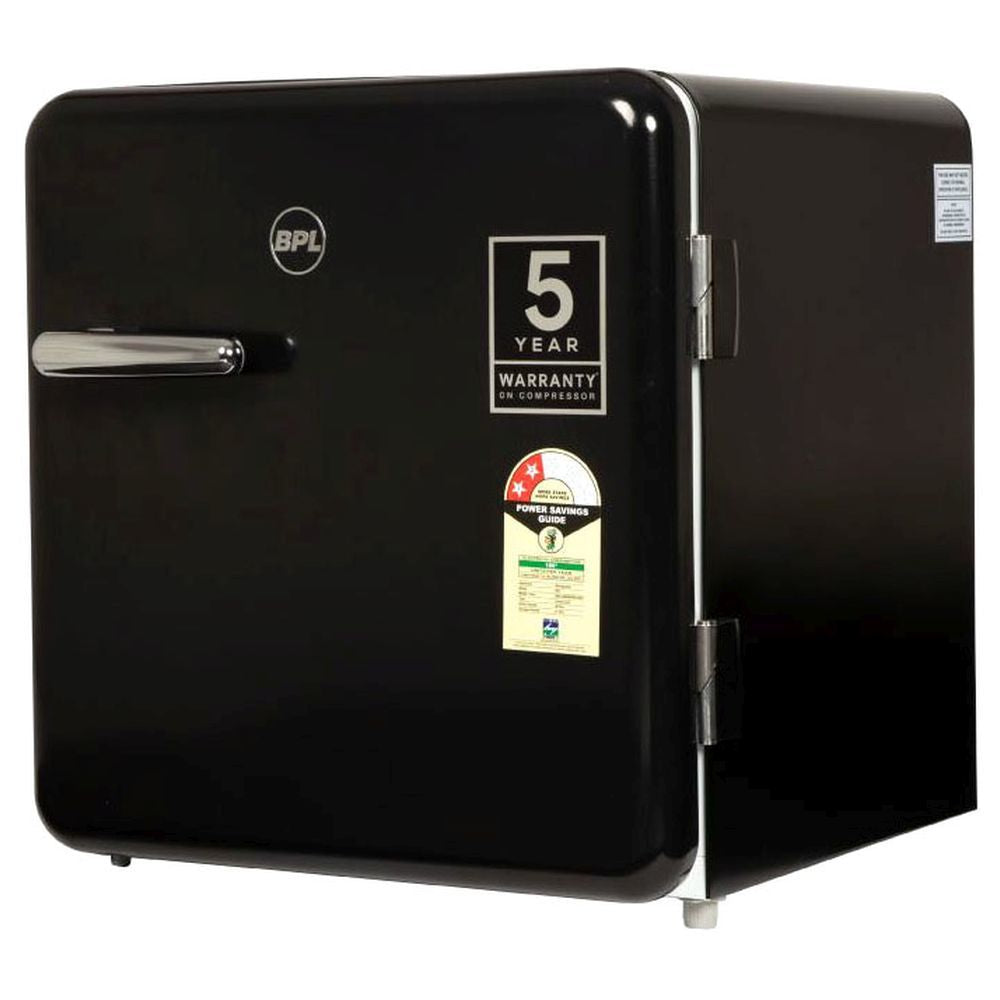 BPL BRC-0600BPBK 45 Litre 2 Star Mini Bar Refrigerator Black - Mahajan Electronics Online