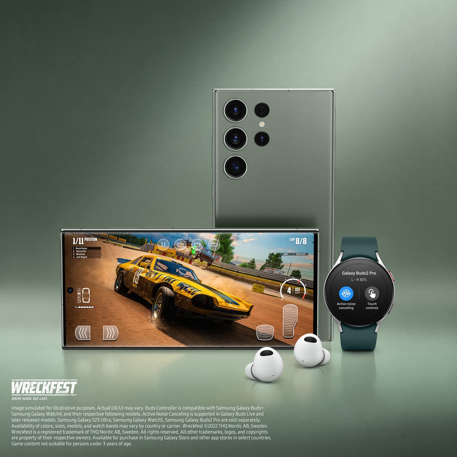 Samsung Galaxy S23 Ultra 5G (Green, 12GB, 1TB Storage) - Mahajan Electronics Online