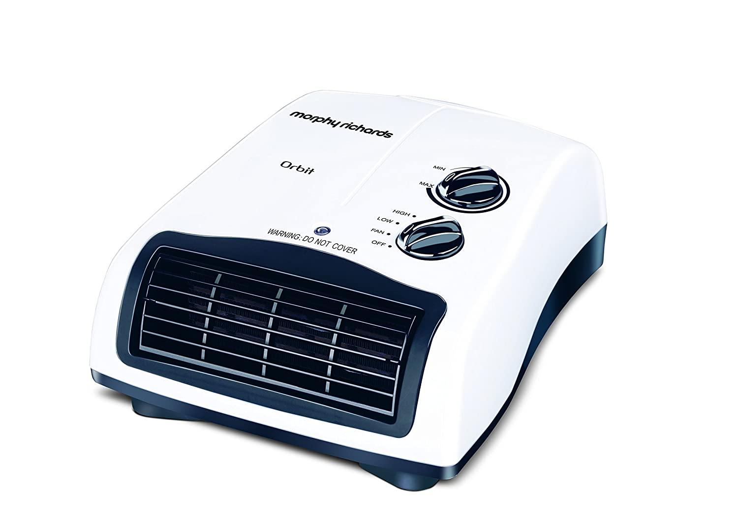 Morphy Richards Orbit 2000 Watts PTC Room Heater (White) - Mahajan Electronics Online