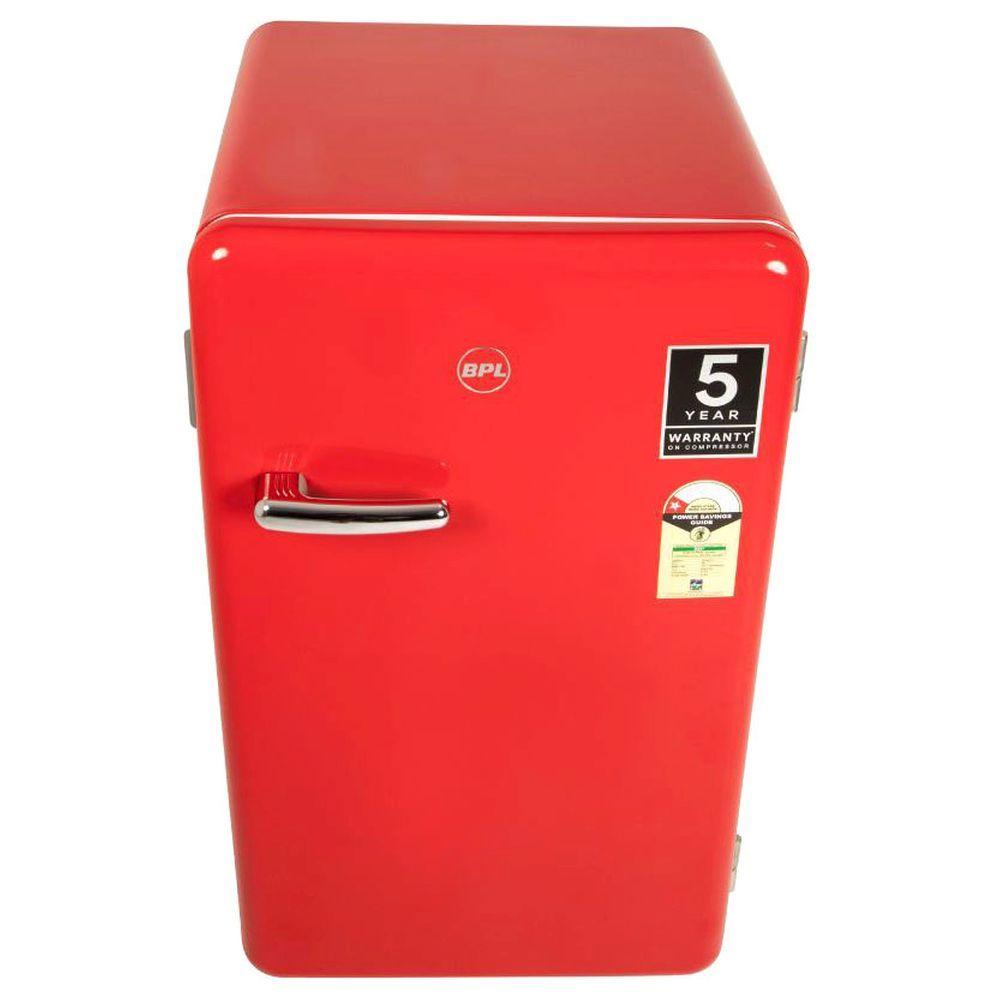 BPL 95 L Direct Cool Single Door 1 Star Refrigerator  (Red, BRC-1100BPMR)