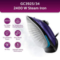 Philips Perfect Care Power Life Steam Iron GC3925/34, 2400W, up to 45 g/min steam Output, OptiTemp Technology, Steam Glide Plus Soleplate, Drip-Stop and... - Mahajan Electronics Online