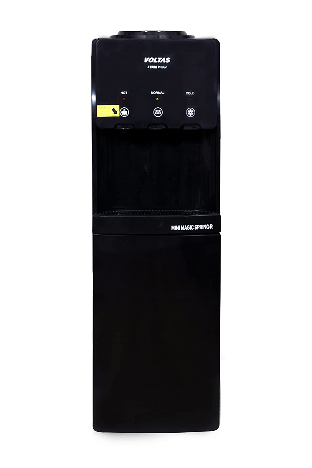 Voltas Floor Mounted Water Dispenser Minimagic SPRING R Plus Black - Mahajan Electronics Online