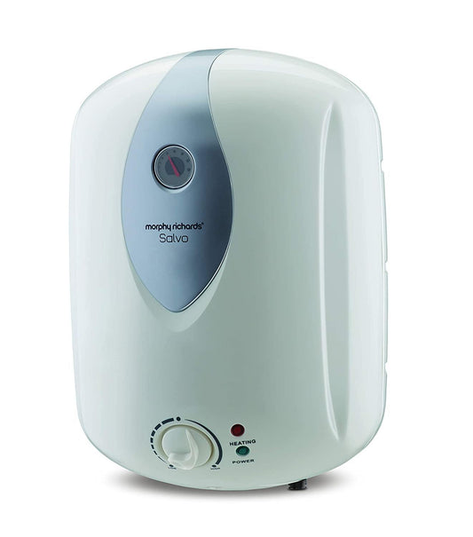 Morphy Richards Salvo Storage 25-Litre Vertical Water Heater, White, 5 Star - Mahajan Electronics Online