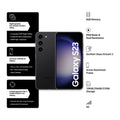 Samsung Galaxy S23 5G (Phantom Black, 8GB Ram, 128GB Storage) - Mahajan Electronics Online