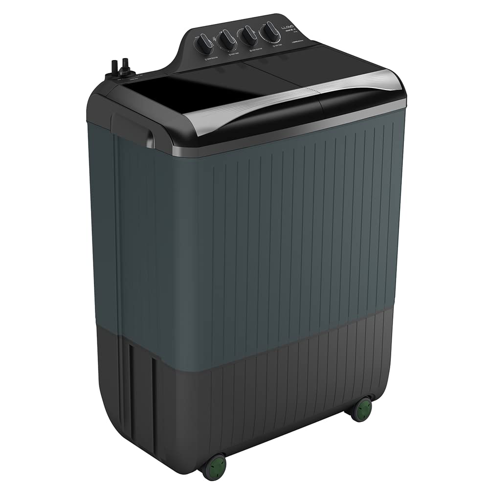 Lloyd Semi Automatic elante XL 9.0 kg Top Load Washing Machine (2022 Model- GLWMS90HSGEX, Silver & Grey) - Mahajan Electronics Online