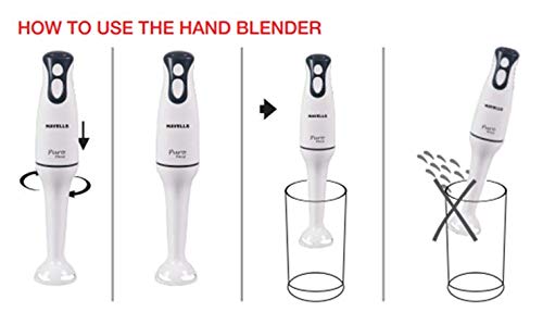 Havells Puro Blend Hand Blender (200W) - Mahajan Electronics Online