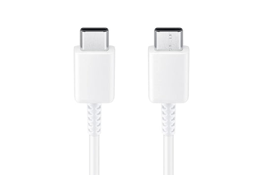 Samsung Original Type C to C Cable 1 Meter Compatible with Smartphone,White - Mahajan Electronics Online