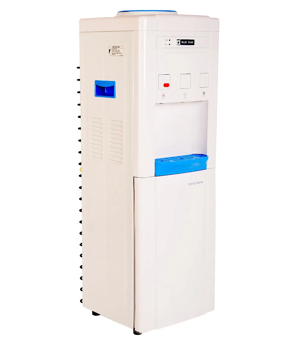 Blue Star BWD3FMRGA | Hot, Cold & Normal Water Dispenser with Refrigerator