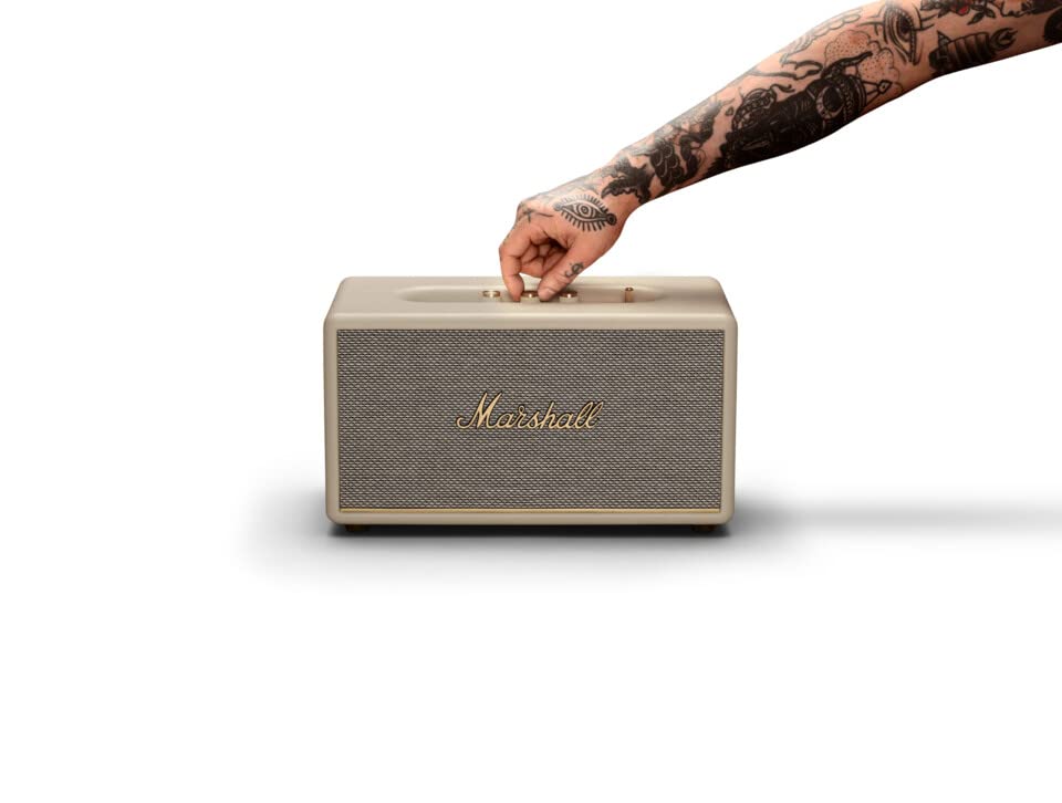 Marshall Stanmore III Bluetooth Wireless Speaker - Cream - Mahajan Electronics Online