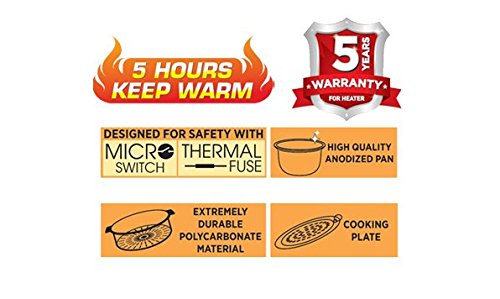 Panasonic Rice Cooker SR-WA18HSS , 4.4 Liters Red - Mahajan Electronics Online