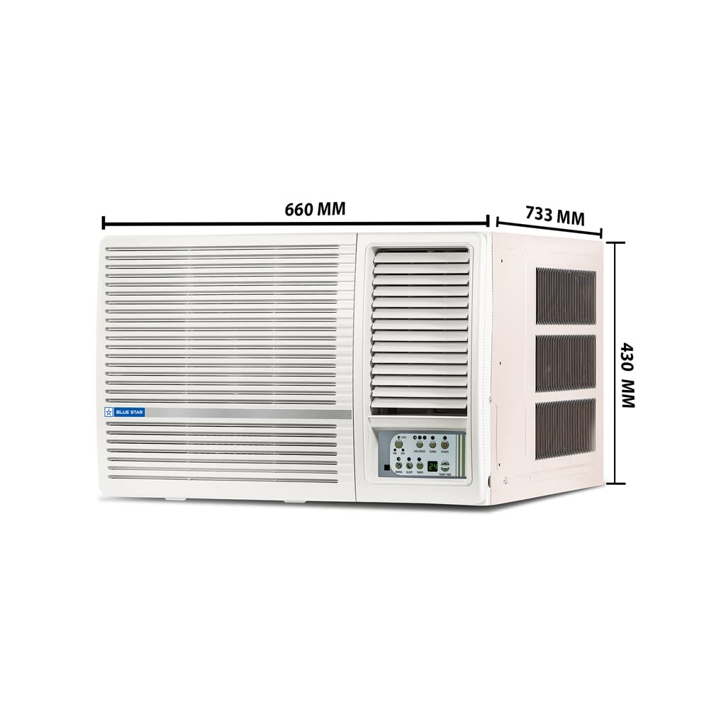 Blue Star WFA324LN 2 Ton 3 Star Fixed Speed Window AC - Mahajan Electronics Online