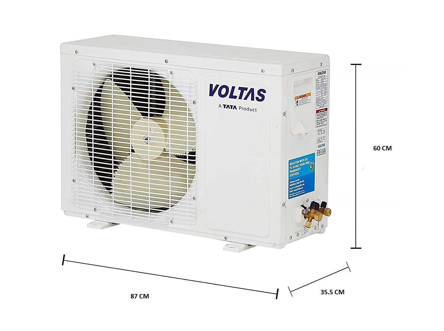 Voltas 243V SZS 2 Ton 3 Star Split Inverter AC - Mahajan Electronics Online