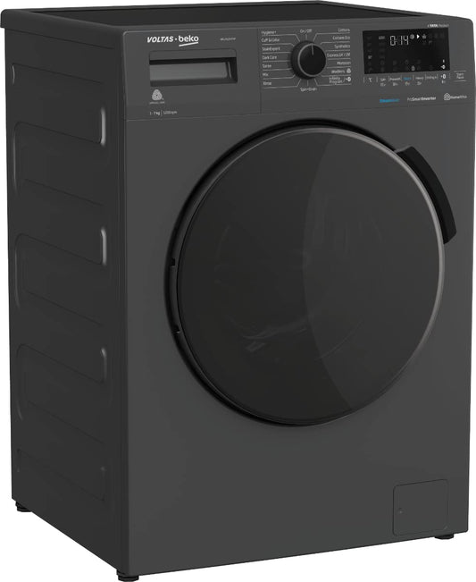 Voltas Beko 7.0kg , Front Load Washing Machine WFL7012VTMP, Anthracite - Mahajan Electronics Online