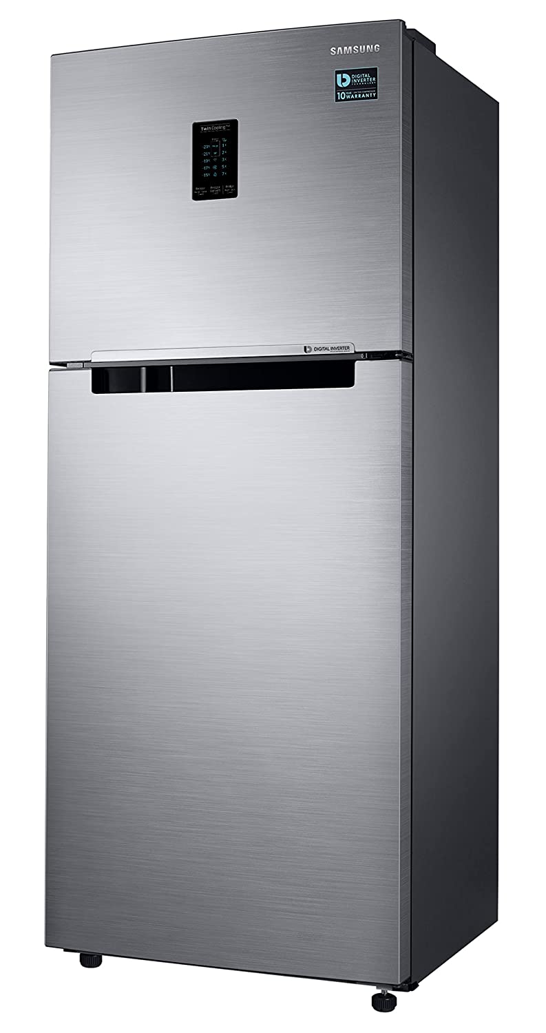 Samsung Refrigerator 301Litre RT34C4521S8/HL,Elegant Inox 2023 Model - Mahajan Electronics Online