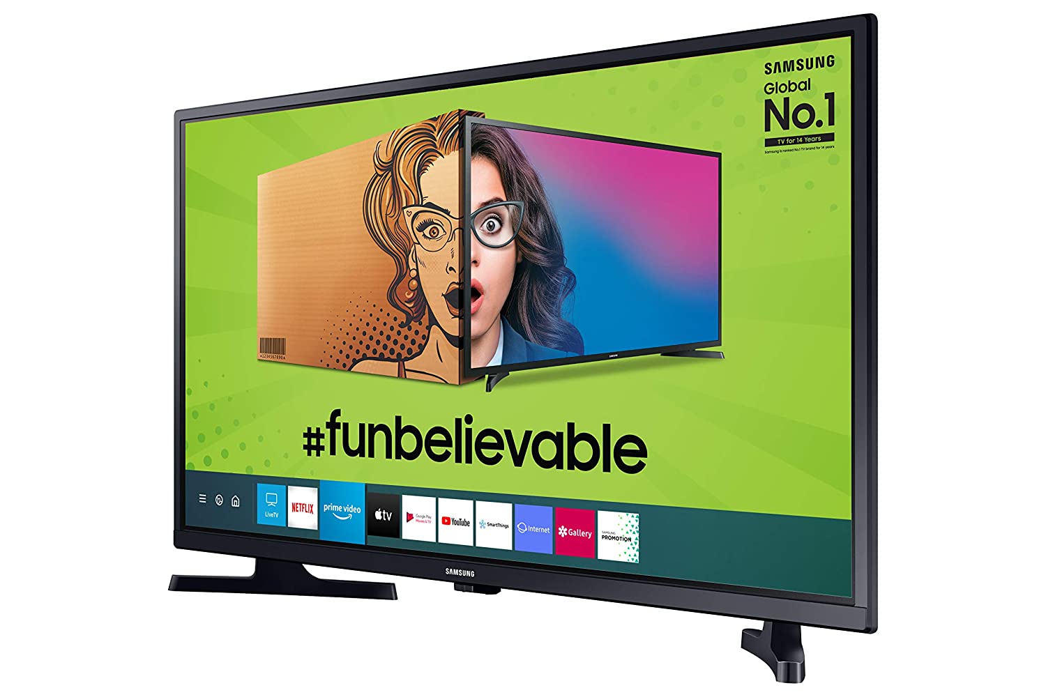 Samsung UA32T4310AKXXL 80 cm (32 inches) HD Ready Smart LED TV - Mahajan Electronics Online