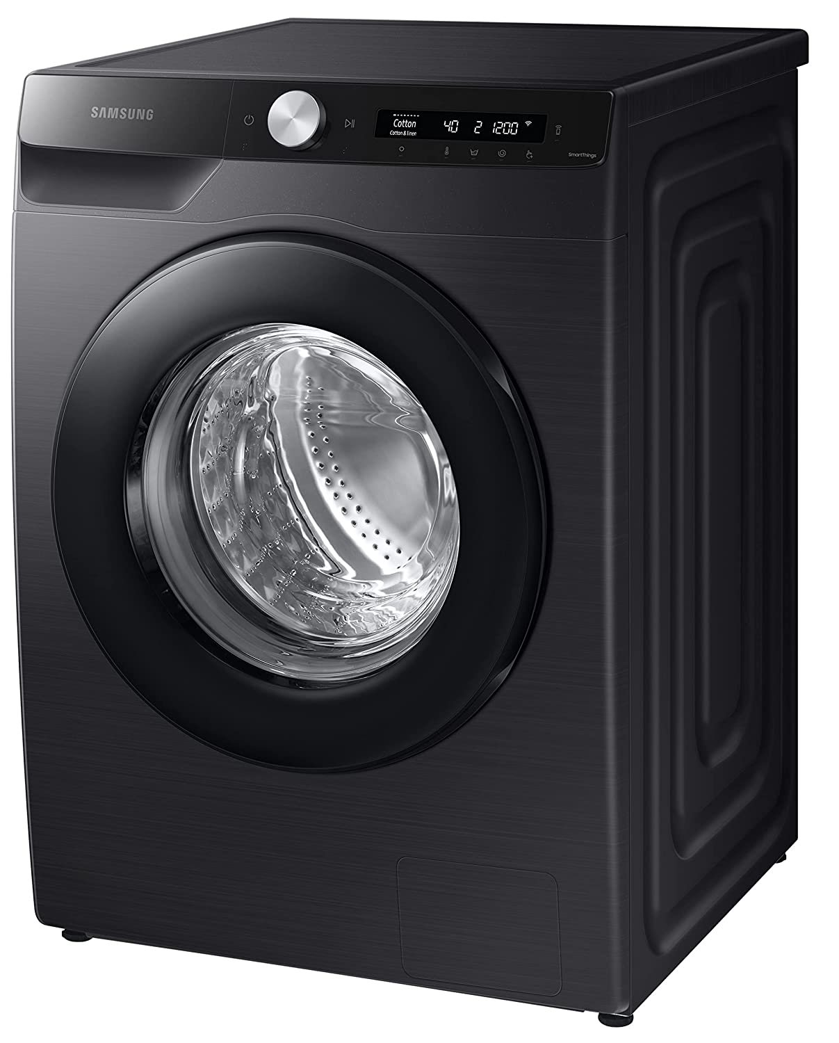 Samsung 7 Kg Fully-Automatic Front Loading Washing Machine WW70T502DAB1TL,Black Caviar - Mahajan Electronics Online