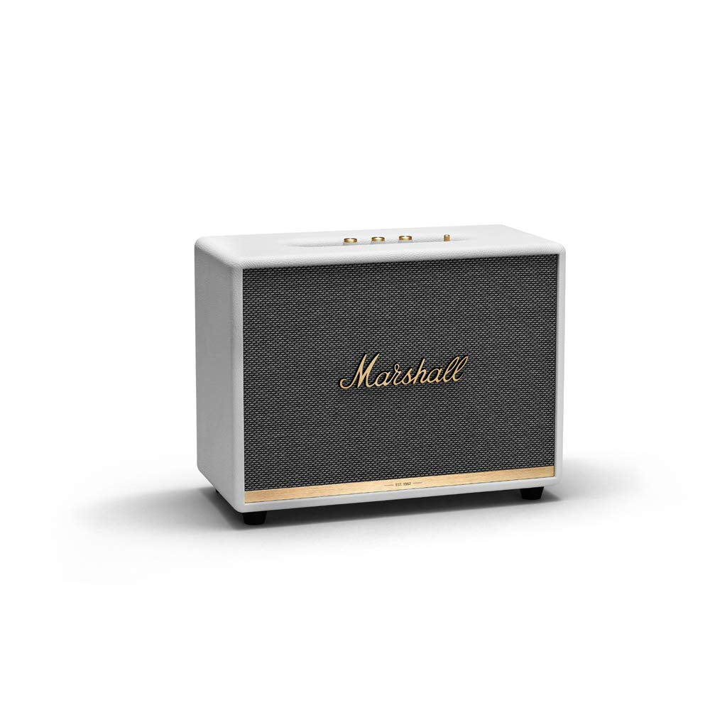 Marshall Woburn II 130 Watt Wireless Bluetooth Speaker (White) - Mahajan Electronics Online