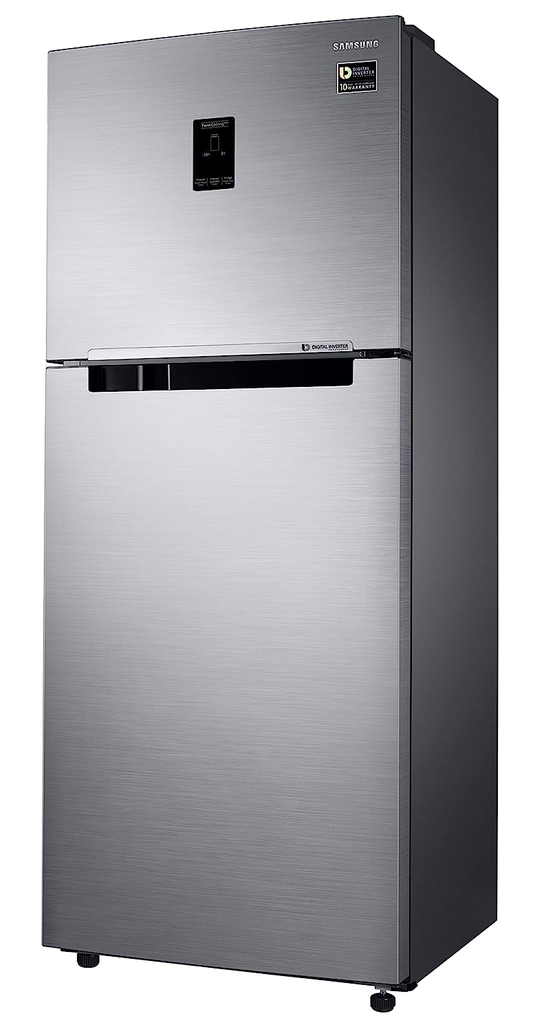 Samsung RT39C5531S8/HL 363L 1 Star Inverter Frost-Free Convertible 5 In 1 Double Door Refrigerator (Elegant Inox 2023 Model) - Mahajan Electronics Online