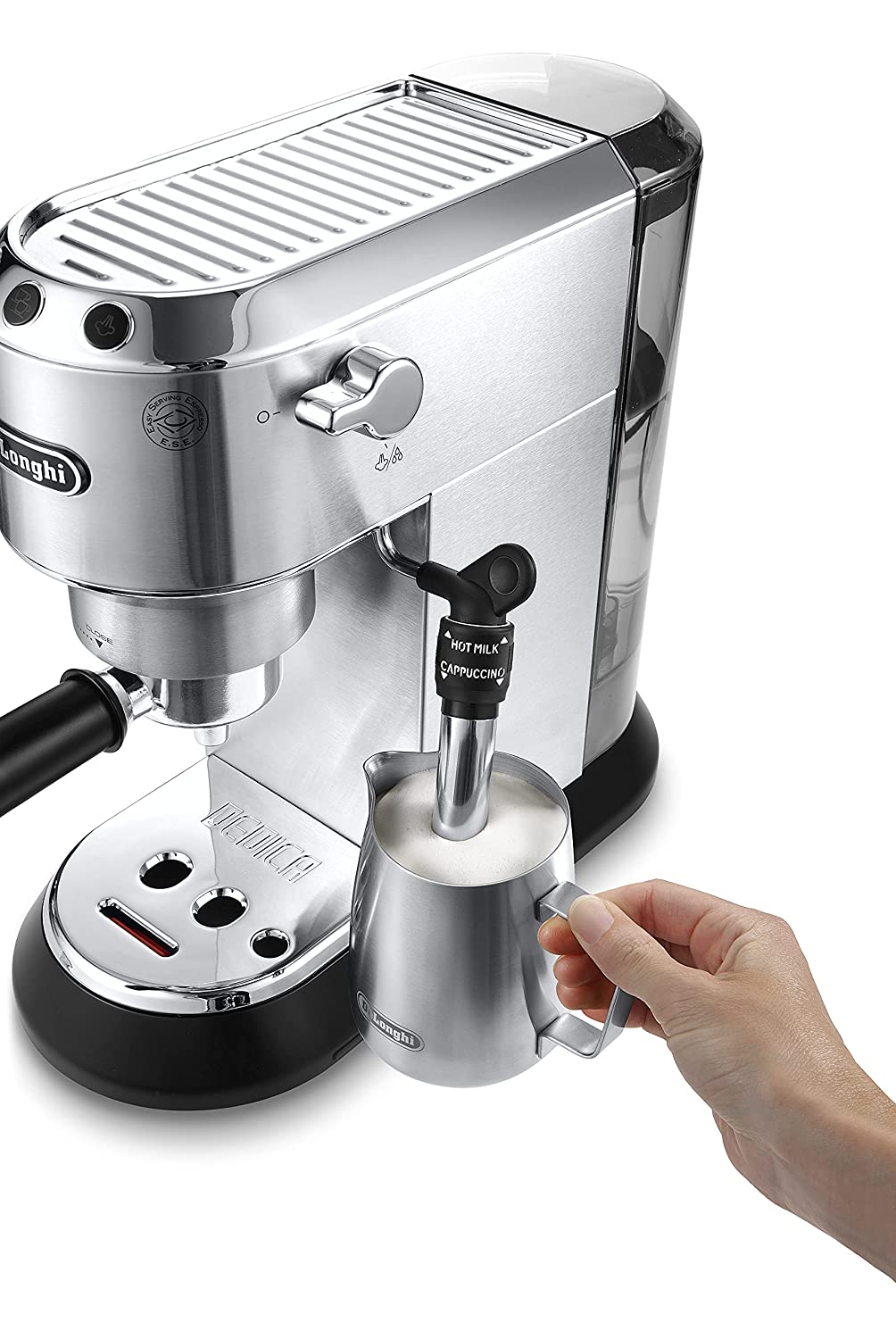 DeLonghi EC685.M 1350-Watt Espresso Coffee Machine (Metallic) - Mahajan Electronics Online