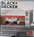 Black & Decker 13 Fin Oil Filled  Room Heater (2800 watt) - Mahajan Electronics Online