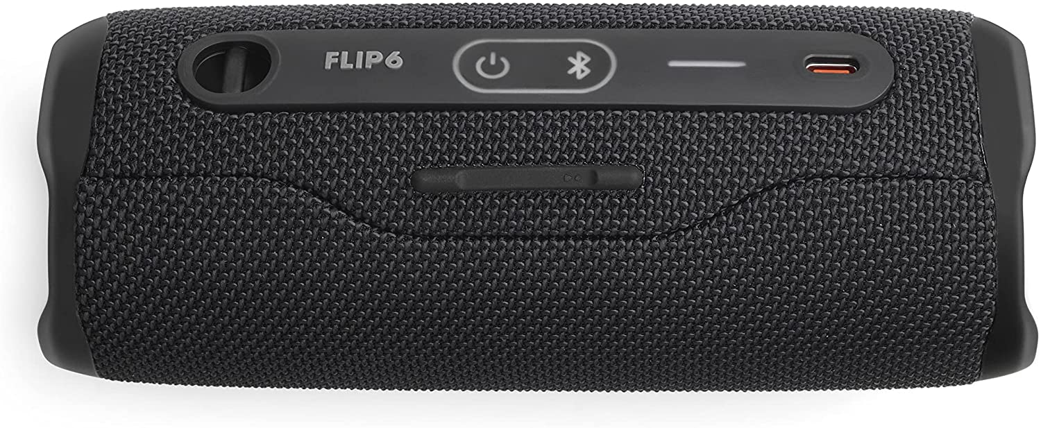 JBL Flip 6 - Portable Bluetooth Speaker, Powerful Sound and deep bass, IPX7 Waterproof, 12 Hours of Playtime (Black) - Mahajan Electronics Online