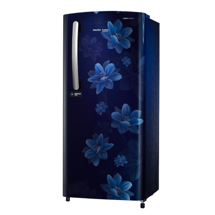 Voltas Beko 195 L 2 Star Direct Cool Refrigerator (Belus Blue) (2020) RDC215DBBEX/XXXG - Mahajan Electronics Online