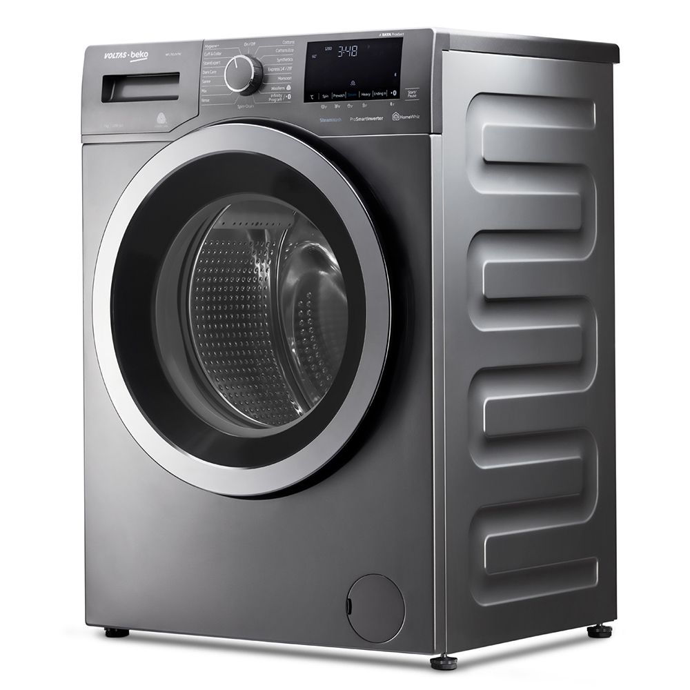 Voltas Beko WFL7012VTAC (Manhattan Gray ) 7 kg Fully Automatic Front Loading Washing Machine - Mahajan Electronics Online