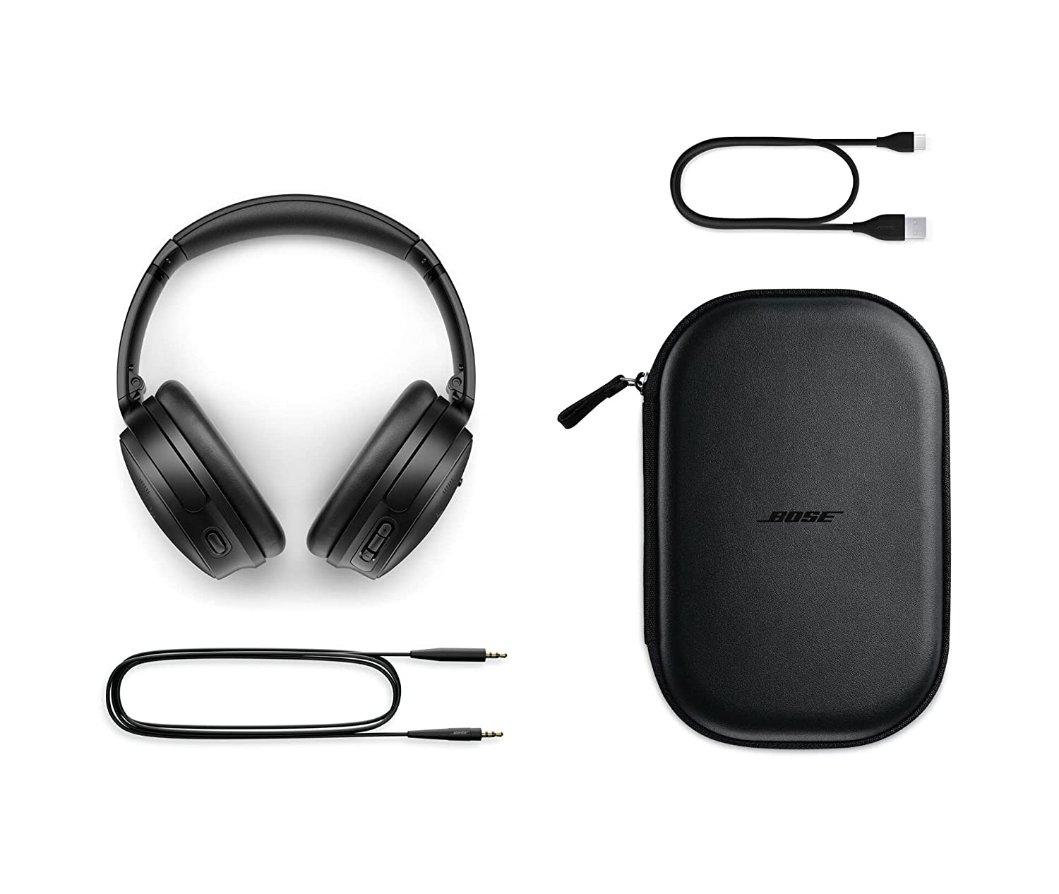 Bose Quietcomfort 45 Bluetooth Wireless Over Ear Headphones with Mic N