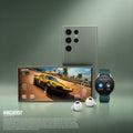 Samsung Galaxy S23 Ultra 5G (Cream, 12GB, 256GB Storage) with Ear Buds + Smart Watch - Mahajan Electronics Online