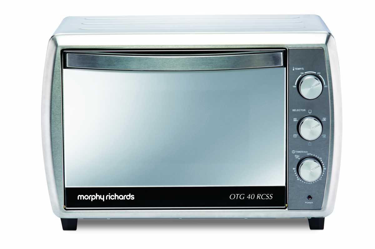 Morphy Richards 40 RCSS 40-Litre Stainless Steel Oven Toaster Grill (Silver) New 2020 - Mahajan Electronics Online