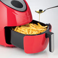 Ariete 4618, Airy Fryer XXL, Air Fryer, 5.5 Liters, Fries Without Oil 2.5 kg of Chips, 1800 Watt, Red - Mahajan Electronics Online