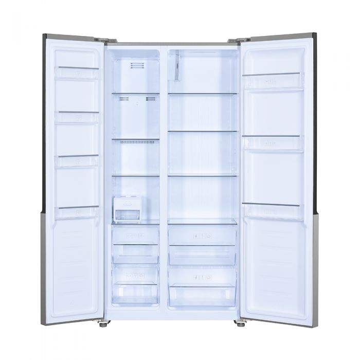 Voltas Beko RSB495XPE 472L Side by Side Refrigerator (Inox Look)