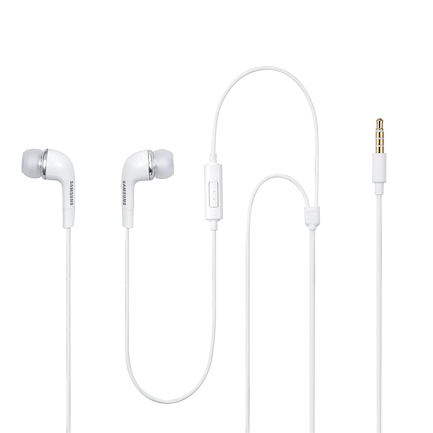 Samsung EHS64 Hands-Free Wired In Ear Earphones With Mic With Remote Note (White) - Mahajan Electronics Online