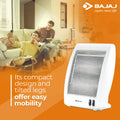 Bajaj RHX-2 800-Watt Room Heater (White) Mahajan Electronics online