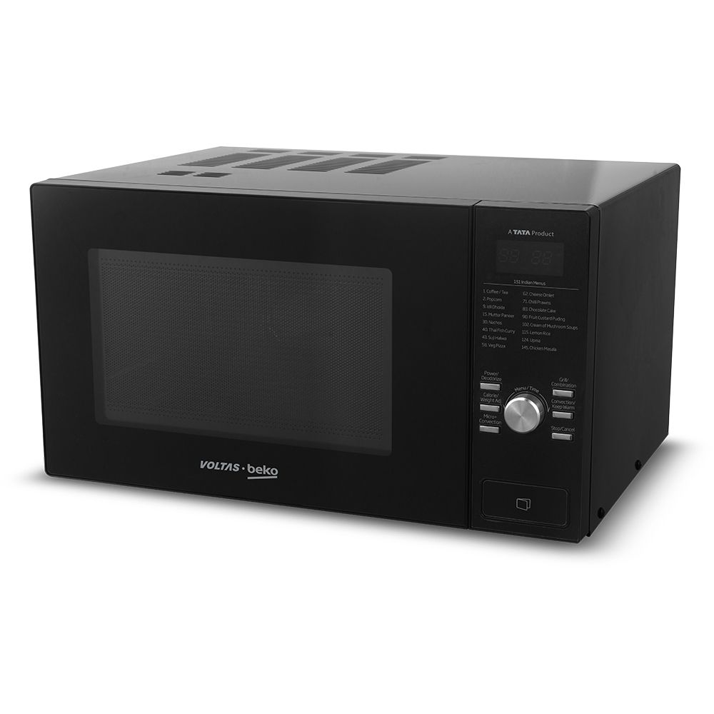 Voltas Beko MC25BD 25 L Convection Microwave Oven (Black) - Mahajan Electronics Online