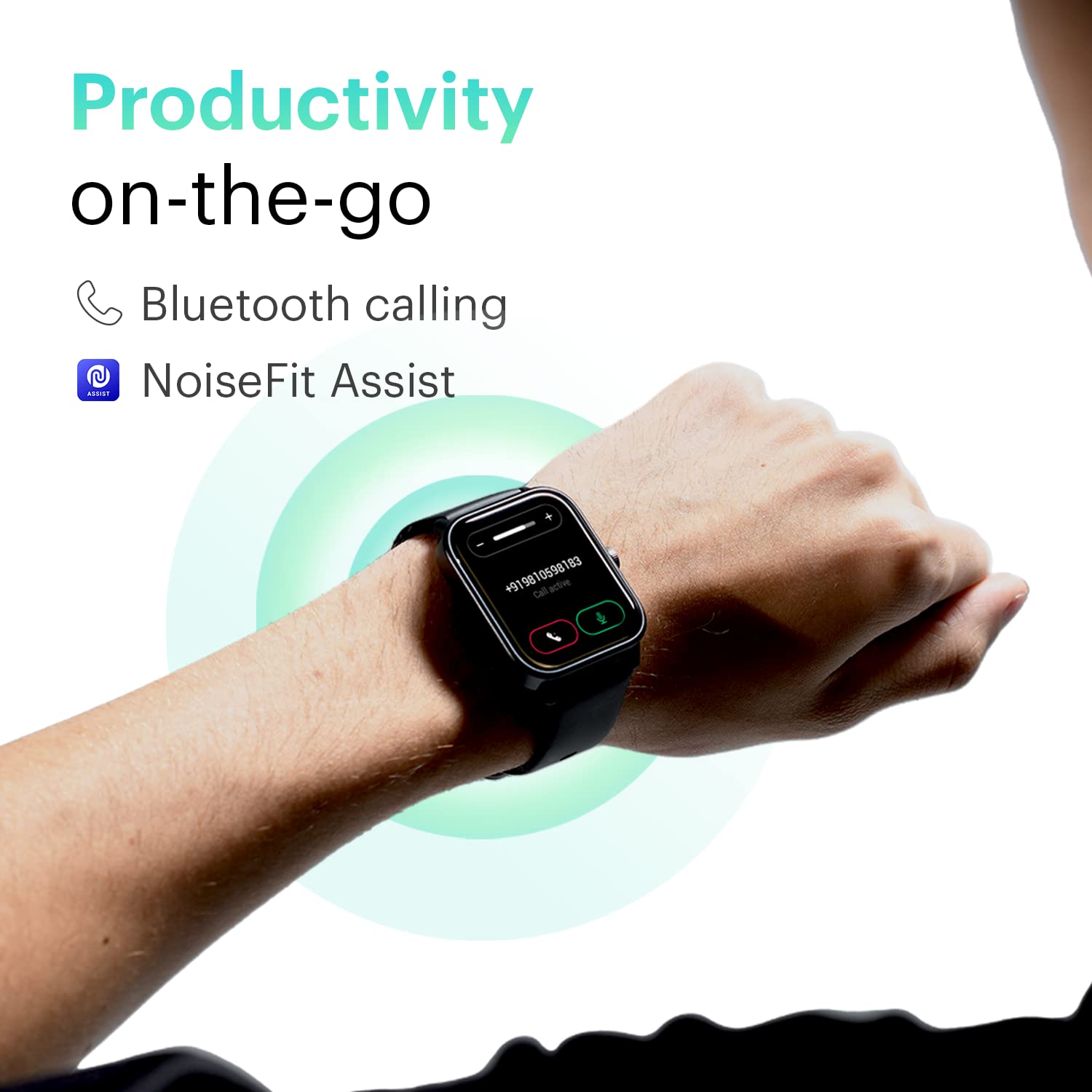 Noise ColorFit Pro 4 Max 1.8" Biggest Display, Bluetooth Calling Smart Watch, Builtin Alexa - Mahajan Electronics Online