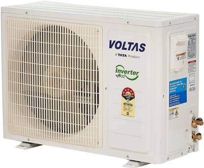 Voltas 1.5 Ton Inverter AC 5 Star Copper (2020 Range) 185V ADQ MAHA SUPER UVC (R32) Split AC (White) - Mahajan Electronics Online
