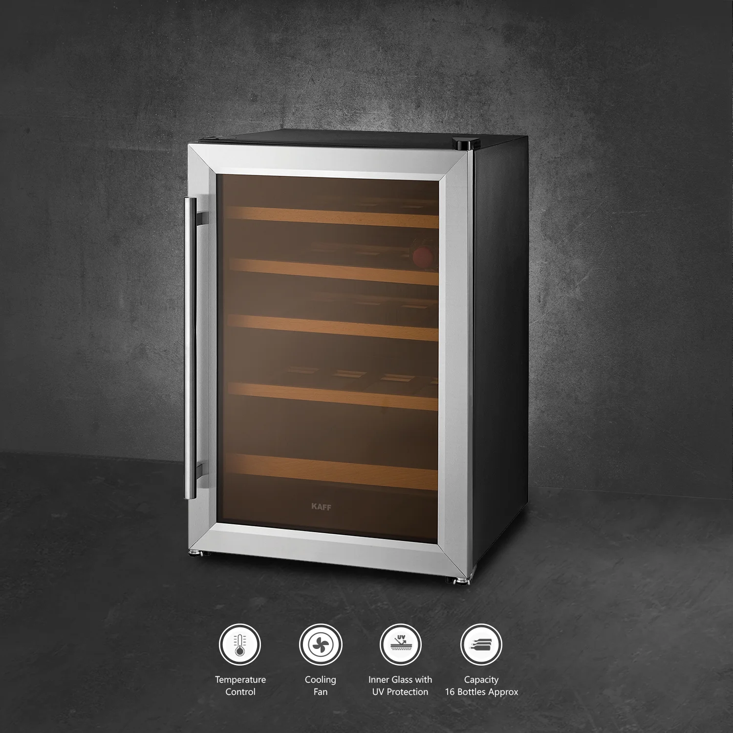 Kaff Wine Cooler KWC - 62 (Free Standing) - Mahajan Electronics Online