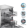 Bosch 13 Place Settings SMS66GI01 Dishwasher Silver Inox - Mahajan Electronics Online