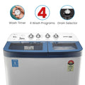 Voltas Beko WTT85DBLG 8.5 kg Semi-Automatic Top Loading Washing Machine ( Sky Blue) - Mahajan Electronics Online