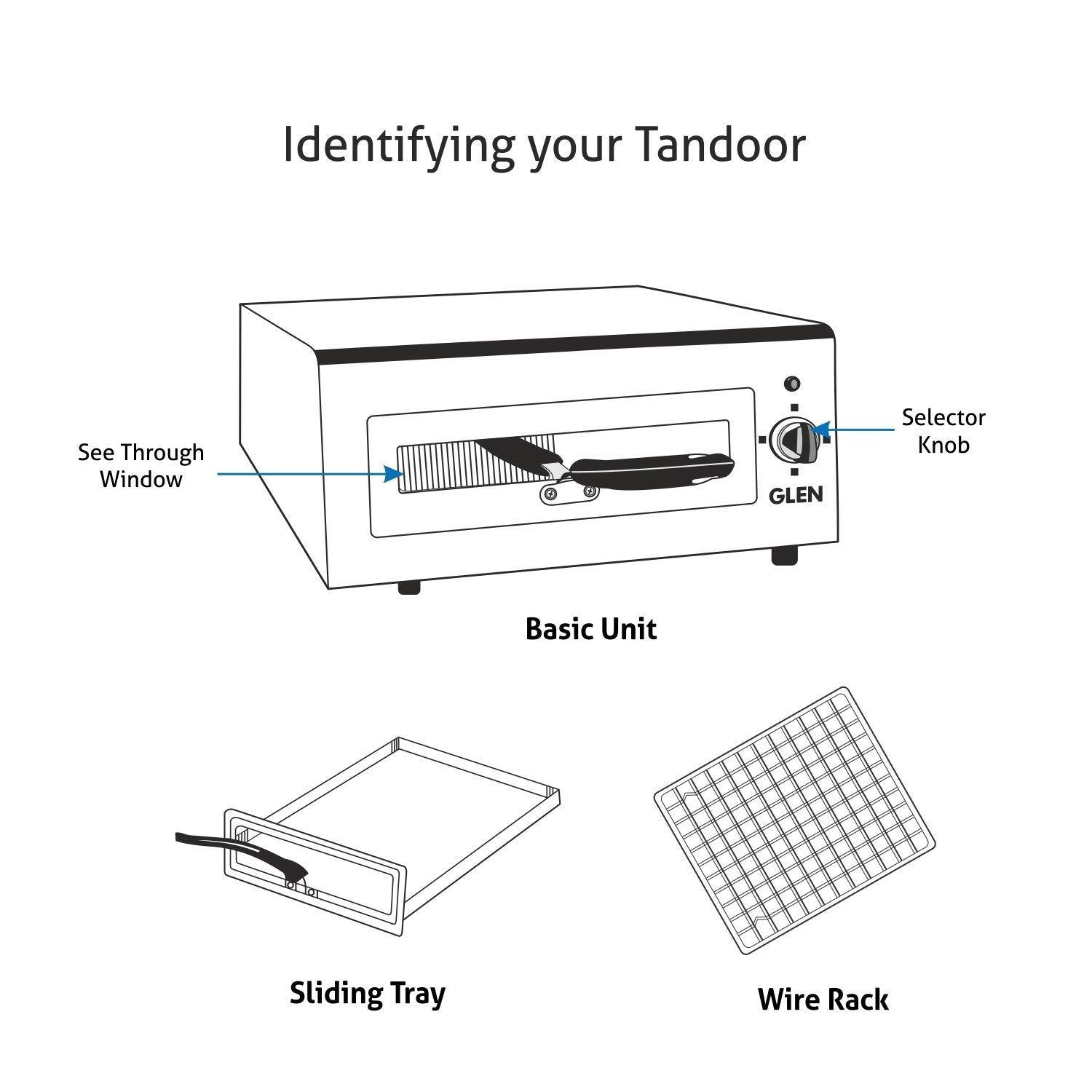 Glen Electric Tandoor 5014 - Mahajan Electronics Online