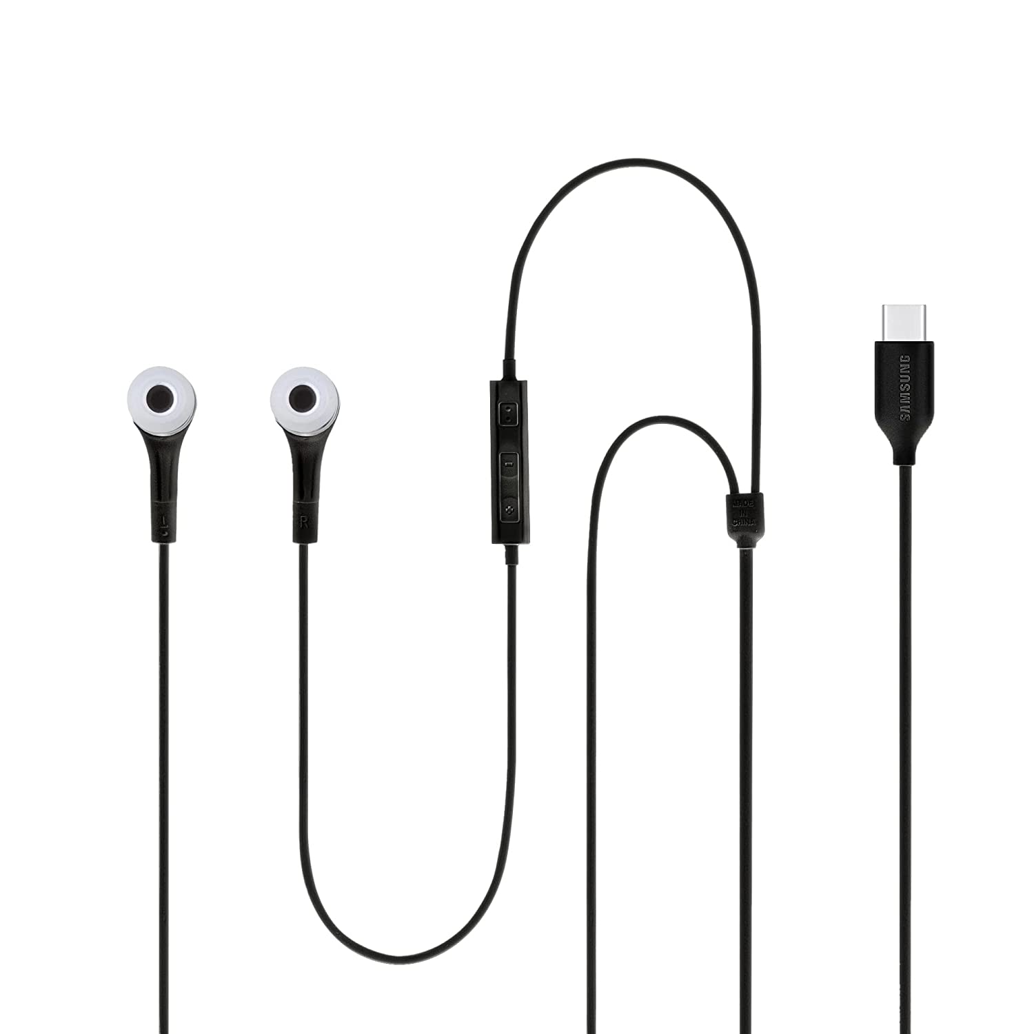 Samsung Original IC050 Type-C Wired in Ear Earphone with mic (Black) - Mahajan Electronics Online