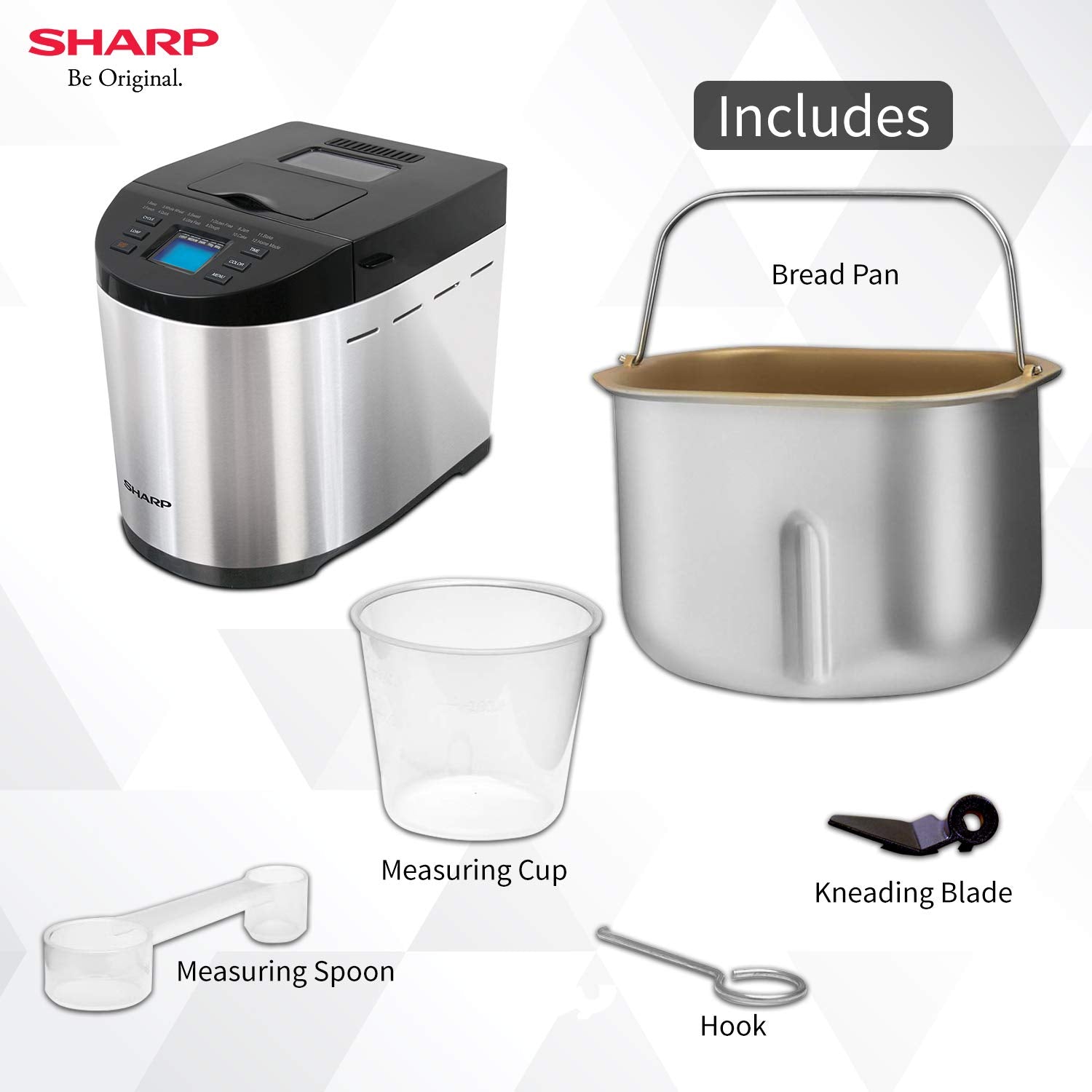 Sharp PE-105-CS Table-Top Bread Maker - Mahajan Electronics Online