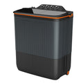 Lloyd GLWMS75AVGEL (7.5 Kg) Semi Automatic Top Load Washing Machine (Black) - Mahajan Electronics Online